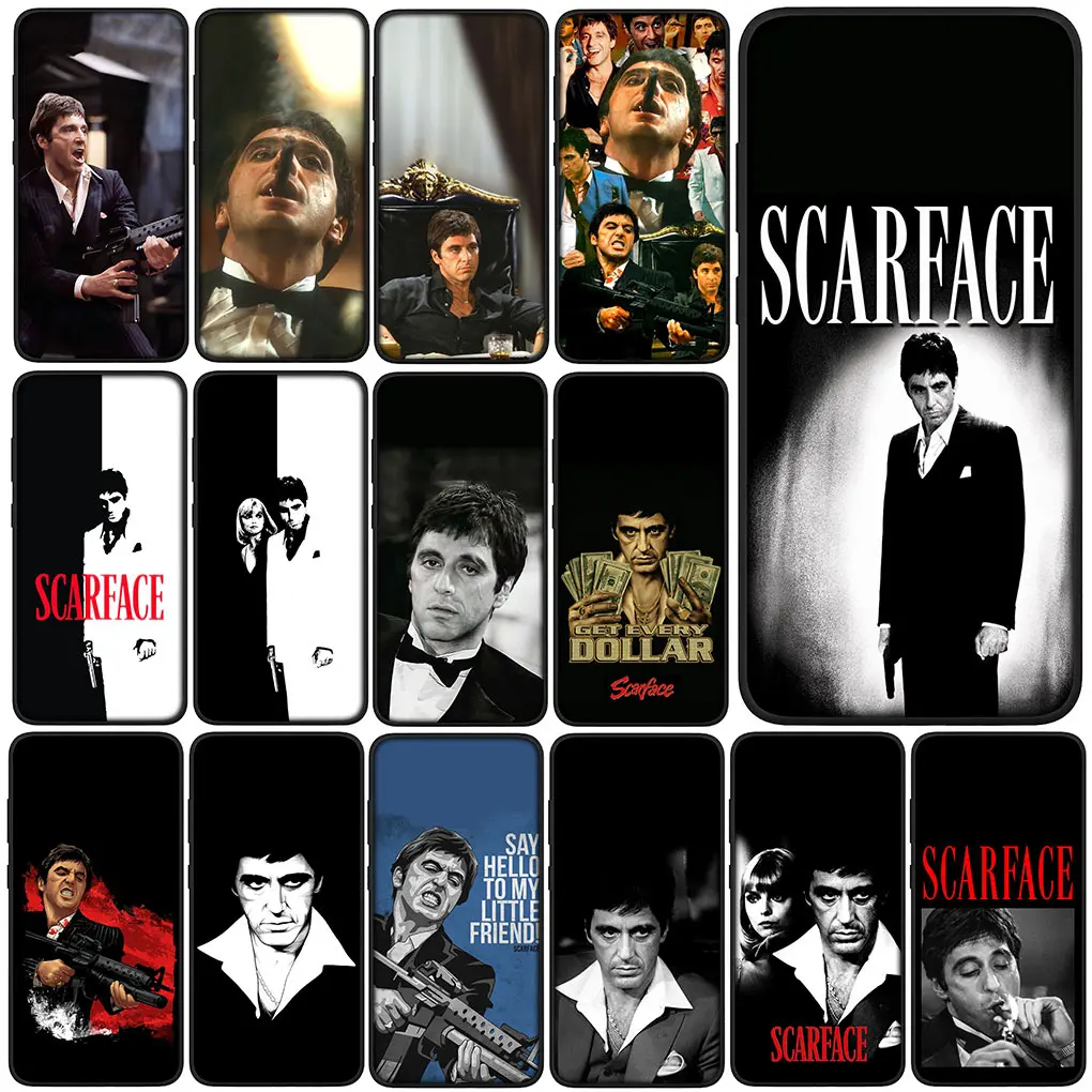 Чехол S-scarface Al Pacinos Tonys Montanas для телефона Samsung Galaxy S22 S21 S20 Fe Ultra S8 Plus M21 M31 + S7 Edge
