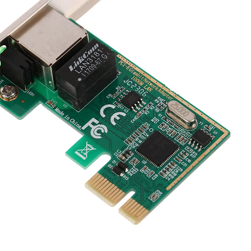 Фото Сетевая карта 10/100 Мбит/с Gigabit Ethernet PCI Express PCI-E №5