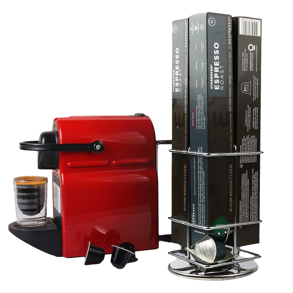 40-полосные держатели для капсул Nespresso Originalline, держатель для капсул, диспенсер для хранения, офисная подставка для капсул для кофе, карусельная стойка