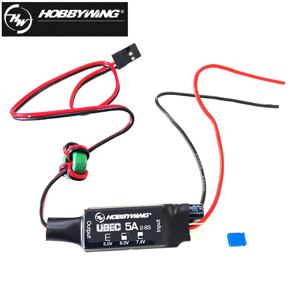 Hobbywing High Effciency 2-8S 5A UBEC 5V 6V 7.4V Регулируемый BEC для радиоуправляемых автомобильных запчастей (art.: 3920d20a196c9) - 3920d20a196c9