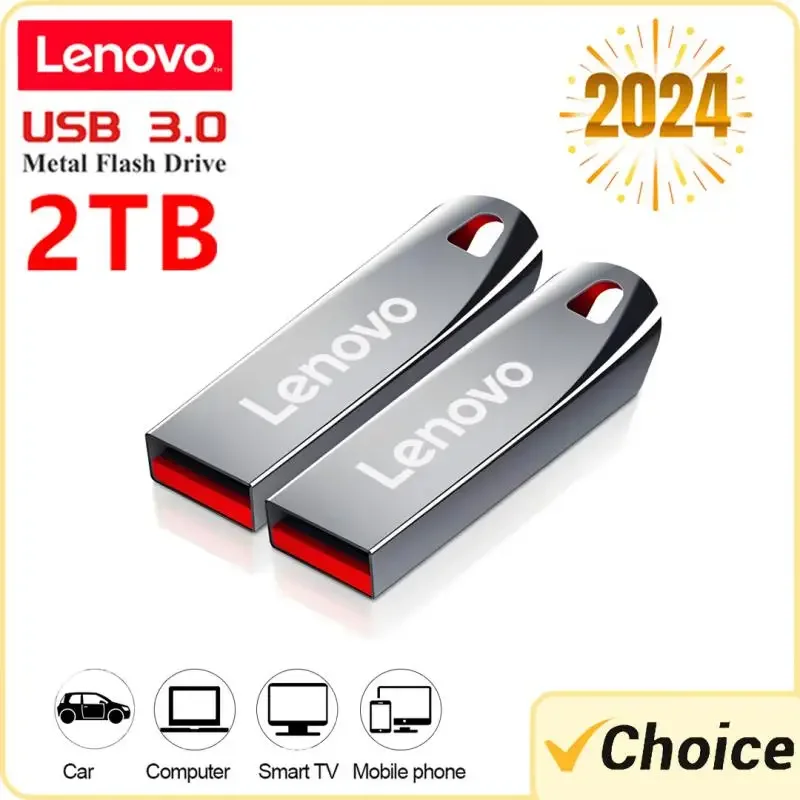 Lenovo флэш-накопитель Usb 512 металлический водонепроницаемый, 1 ТБ, 256 ГБ, 128 ГБ, ГБ, 64 ГБ, 32 ГБ