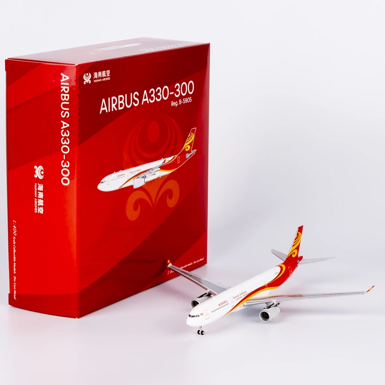 Коллекционный самолет из сплава 62071, подарочная модель NG 1:400 Hainan Airlines Airbus A330-300, литая под давлением модель самолета B-5905 и точечная карта Играйте в транспортные средства и модели