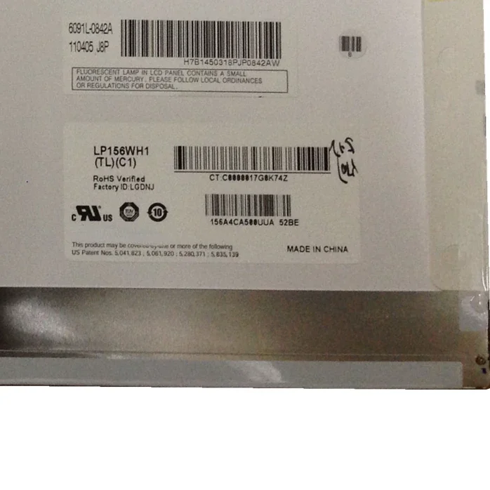 Фото ЖК-экран для ноутбука LP156WH1 TLC1 15,6 дюймов подходит для B156XW01 V.0 V.1 V.2 V.3 №2