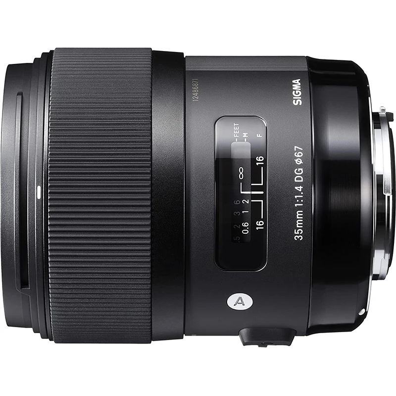 Фото Sigma 35 мм F1.4 DG HSM художественный объектив с полной рамкой 35 мм F1.4 Prime объектив для крепления Canon или Nikon + 2 SD №3