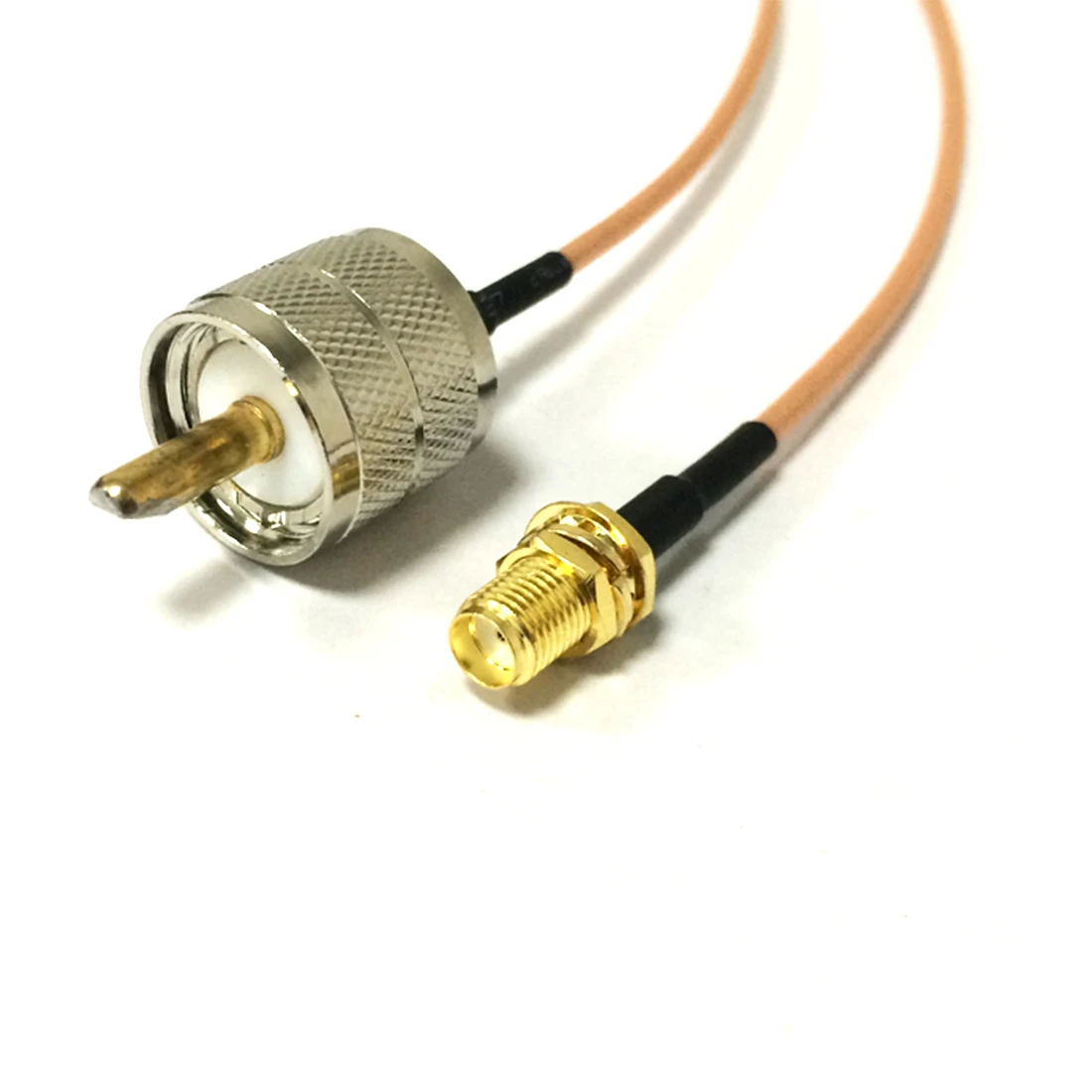 1 шт. гнездовая гайка SMA к штекеру UHF PL259 Pigtal Кабельный адаптер RG316 RG58 50 см/100 см/200 см для беспроводного модема