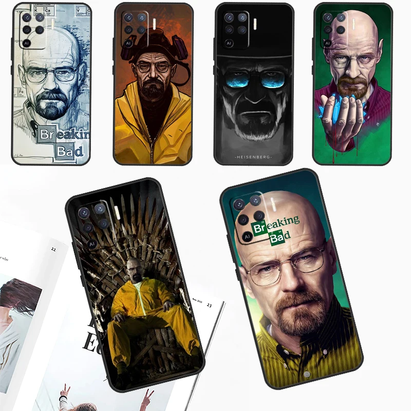 «Во все тяжкие» Уолтер белый для OPPO A96 A76 A16 A17 A57 A77 A15 A52 A72 A5 A9 A53 A91 A79 A58 A78 A98 A94 A74 A54