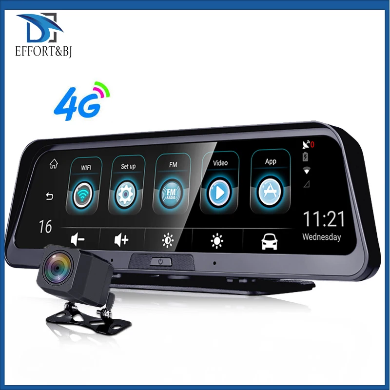 Enigor & BJ 4G Dash Cam Android приборная панель для автомобиля rкамера WIFI GPS ADAS Автомобильный видеорегистратор 1080 P видеорегистратор регистратор авто камера заднего вида