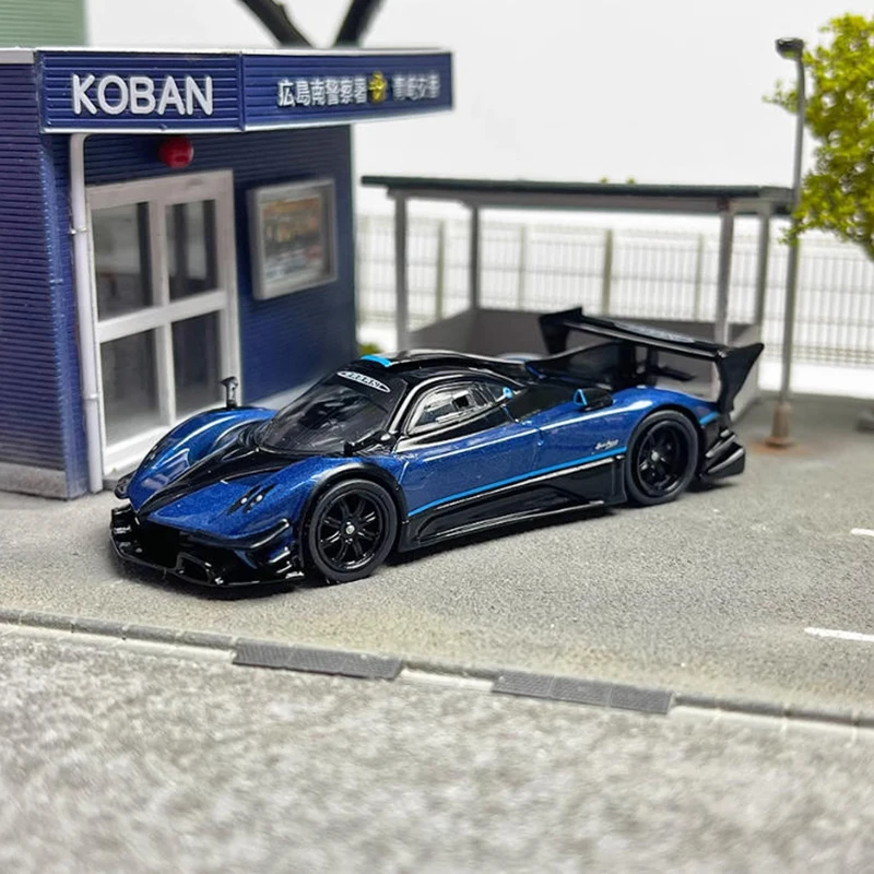 Tarmac Works 1:64 R Zonda сплав моделирование модель автомобиля статическая коллекция украшенные праздничные подарки игрушки