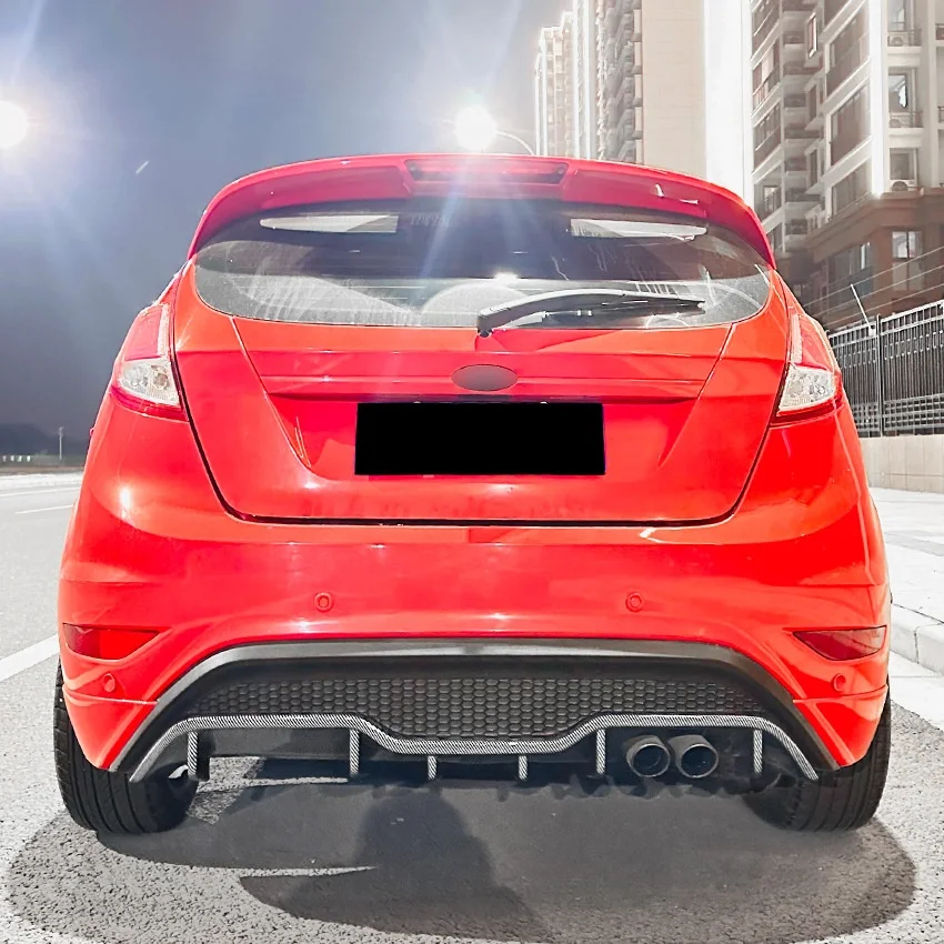 Фото Спойлер на задний бампер автомобиля подходит для Ford Fiesta ST MK 7 2008-2017, задний бампер, трансграничная модификация, запасные части №3