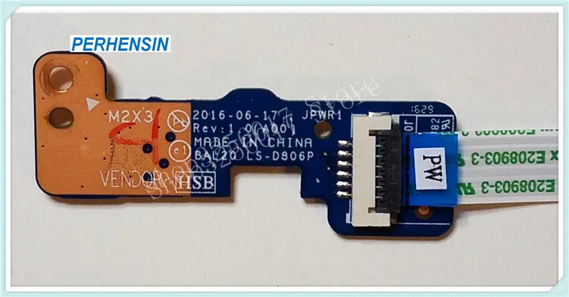 Фото ДЛЯ DELL Inspiron 15,6 15, 5567 5768 5767 5565 кнопочная плата с кабелем LS-D806P 100% идеальная работа №3
