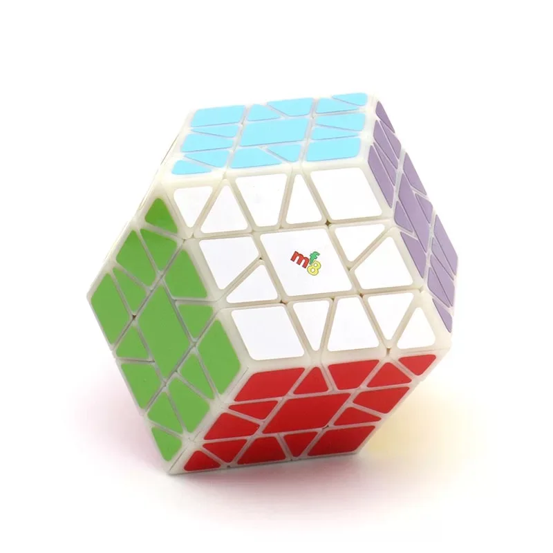 Фото Новый оригинальный MF8 Crazy DodeRhombus Magic Cube 3-слойный ромбический куб додекаэдра профессиональные развивающие игрушки игровые логические наклейки №2