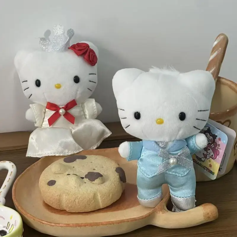 Kawaii Sanrio Hello Kitty Daniel плюшевая игрушка кулон креативный мультяшный брелок мягкая кукла аксессуары для пары друг свадебный подарок (art.: 3920d243a3a1f) - 3920d243a3a1f