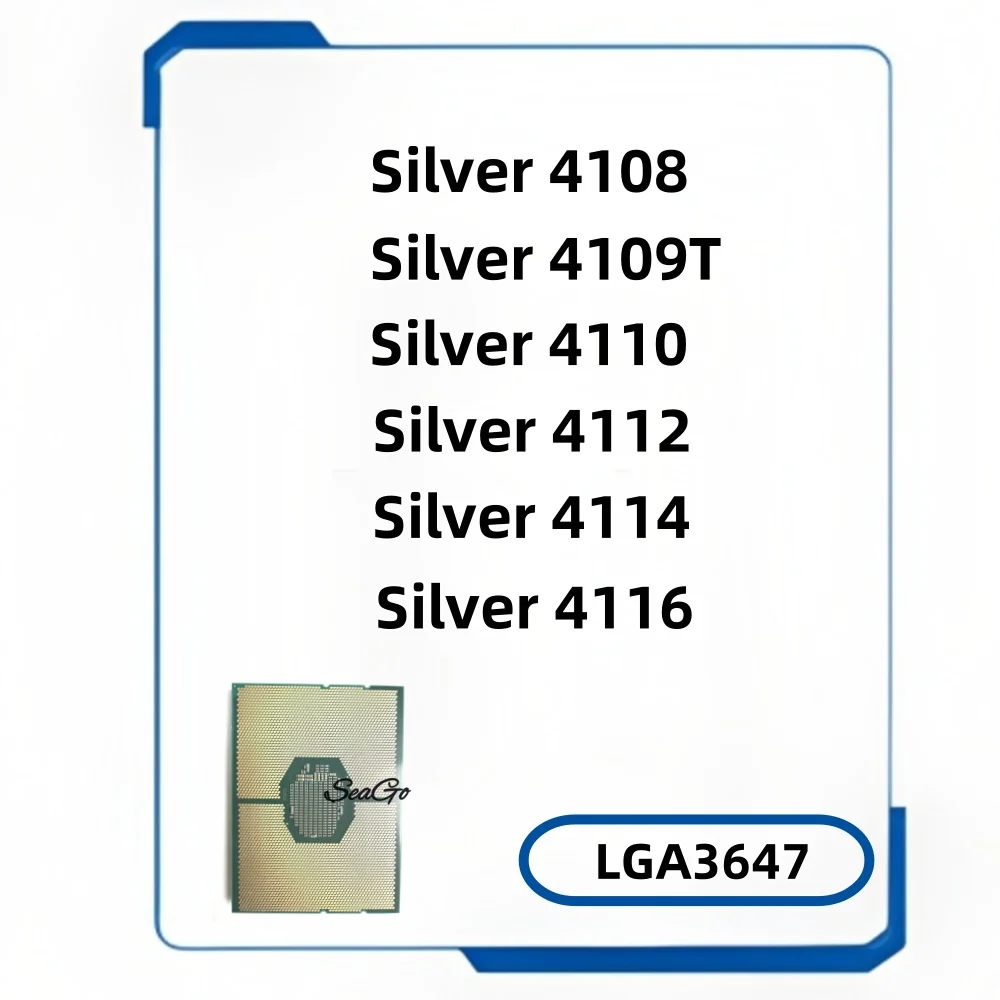 Серебро 4108 4109T 4110 4112 4114 4116 LGA3647