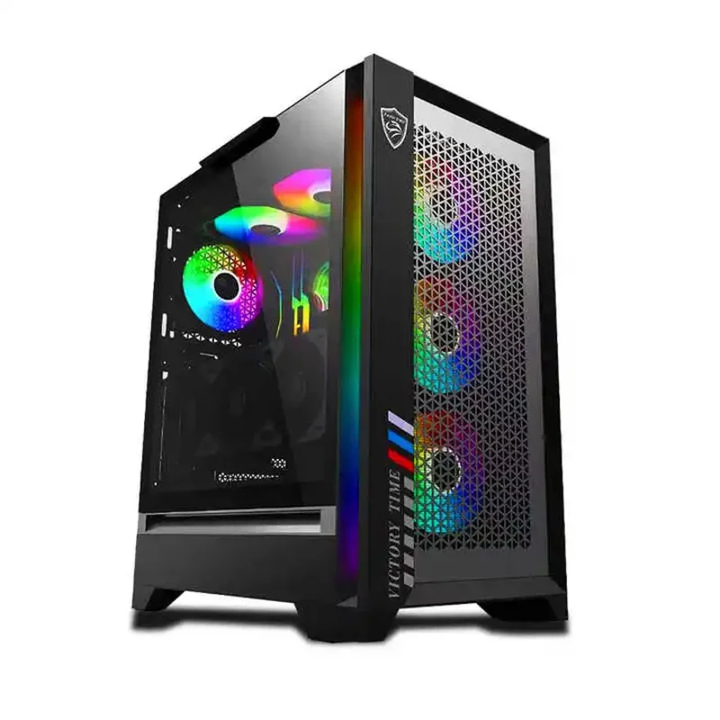 Фото Горячая распродажа 22-дюймовый системный блок Core I5 I7 GTX 1060 6 ГБ Win10 Новый настольный компьютер Дешевая цена Лучшее качество Китай OEM Odm Игровой ПК №4