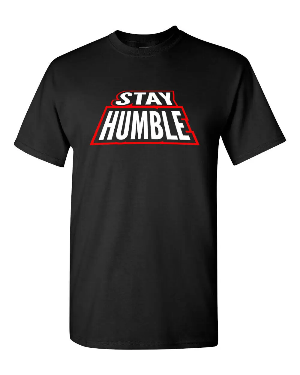 Футболка Stay Humble — футболка из полиэстера и хлопка с короткими рукавами