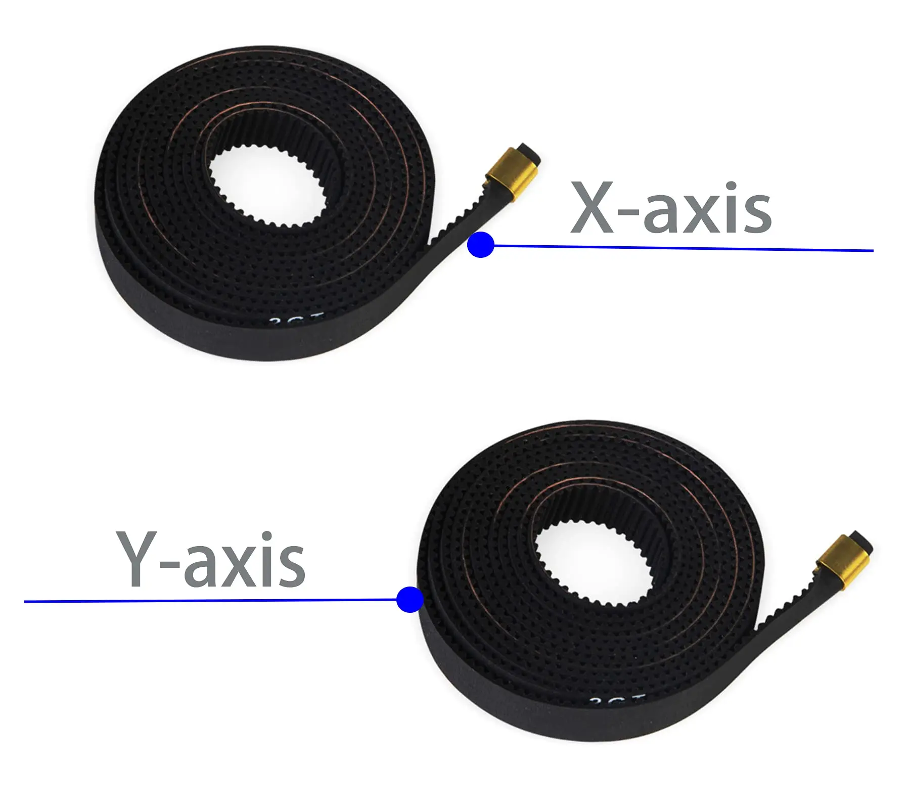 Фото Creality CR-6 SE X-Axis + Y Axis Синхронные резиновые ремни 2GT Ширина 6 мм Ремень с отверстием ГРМ Подходит для CR6 SE 3d-принтера Запчасти Аксессуары №5