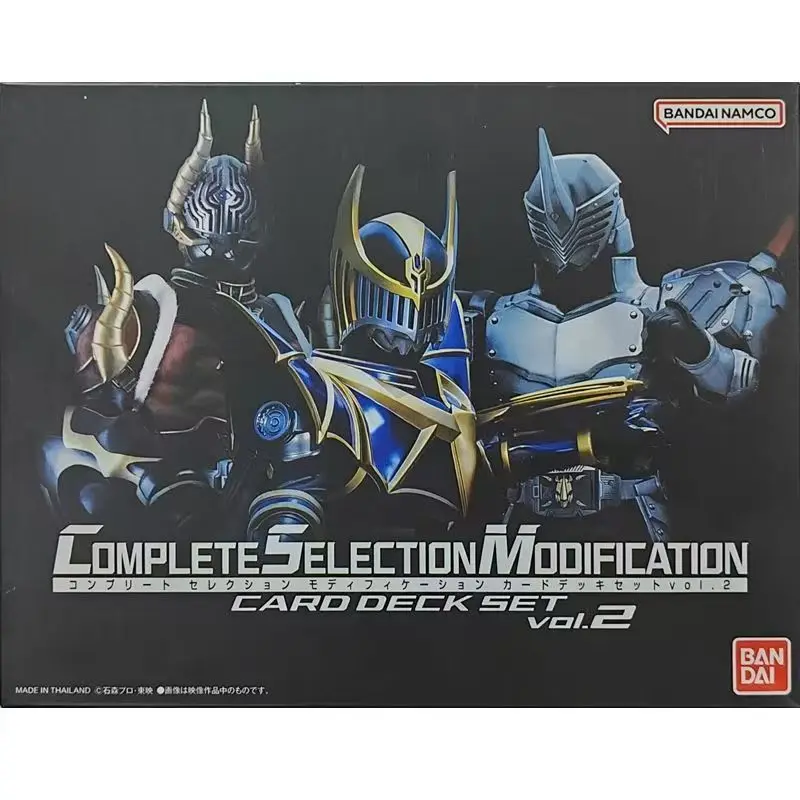 Bandai CSM, оригинальный набор карточек для верховой езды Kamen Rider Dragon, 2, коробка для карточек для выживания в ночное время, антилопы, император, доспехи