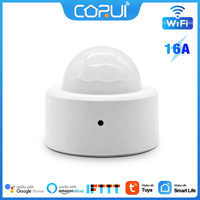 Умный PIR датчик движения Tuya Zigbee, движение человеческого тела, беспроводной инфракрасный детектор, домашняя безопасность, работа с Alexa Google Home