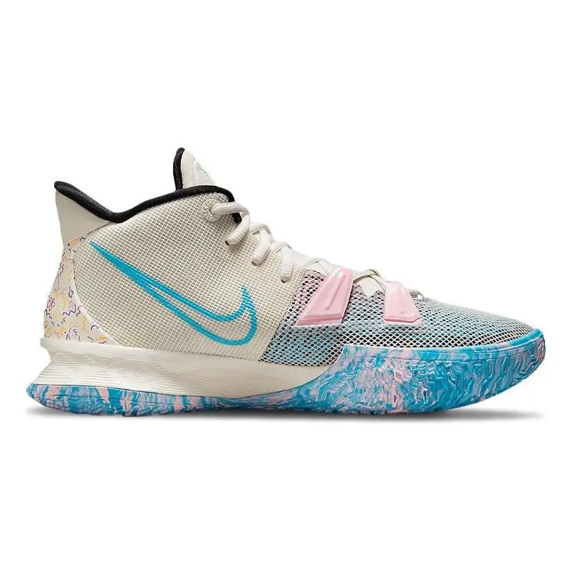 Фото Кроссовки Nike Kyrie 7 бледные цвета слоновой кости №2