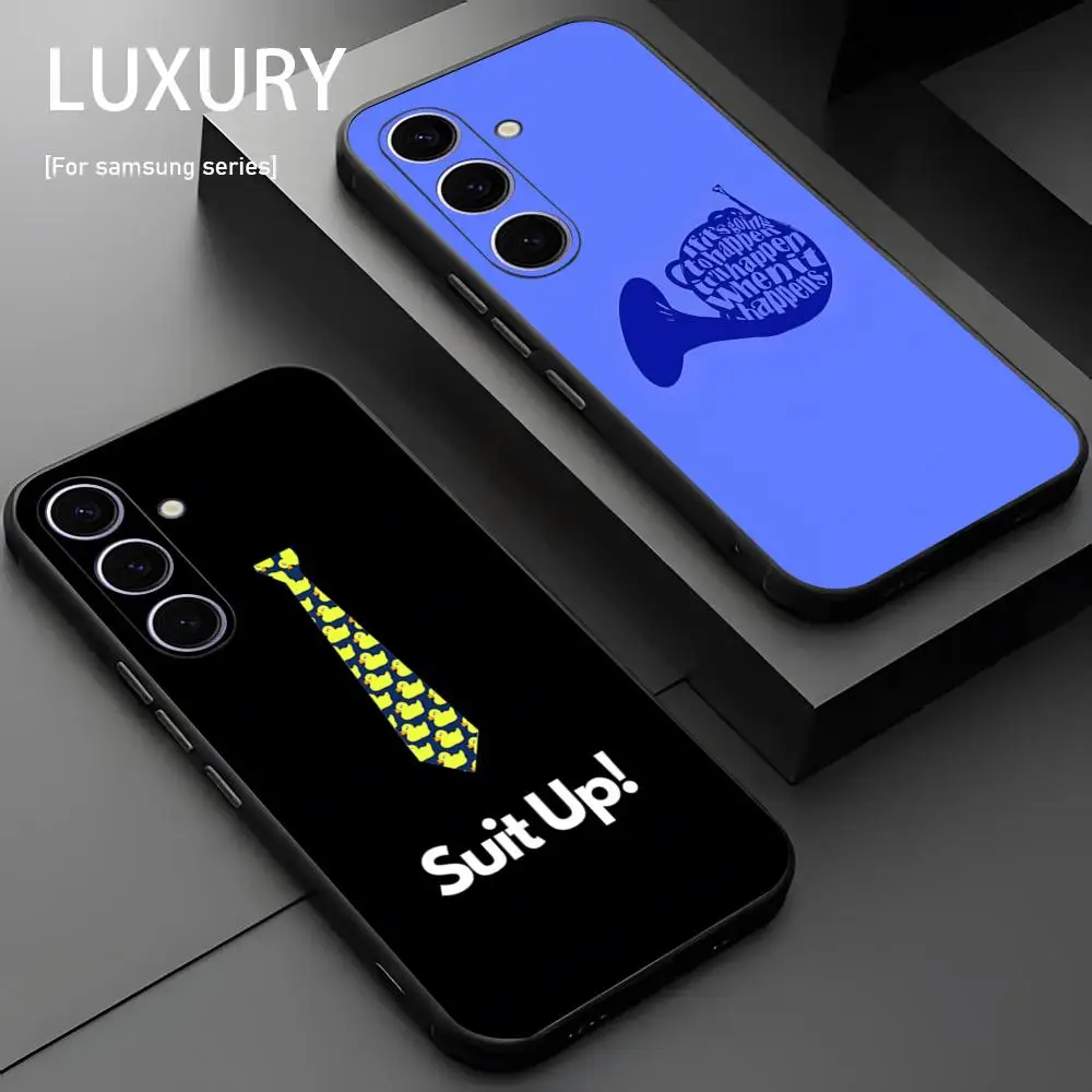 Фото Чехол для телефона «Как я встретил вашу маму» для Samsung Galaxy S25 S24 S23 S22 S21 S20 Plus Ultra Note20, мягкий черный №2