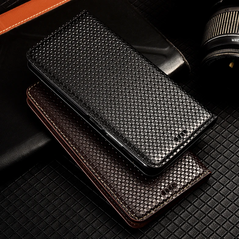 Фото Роскошные чехлы для телефонов из натуральной кожи для Xiaomi 12 T Mi 12T X 13 Ultra 11T Pro Redmi Note 11T 11s 11e 12 Pro Plus 5G Flip Cover №2