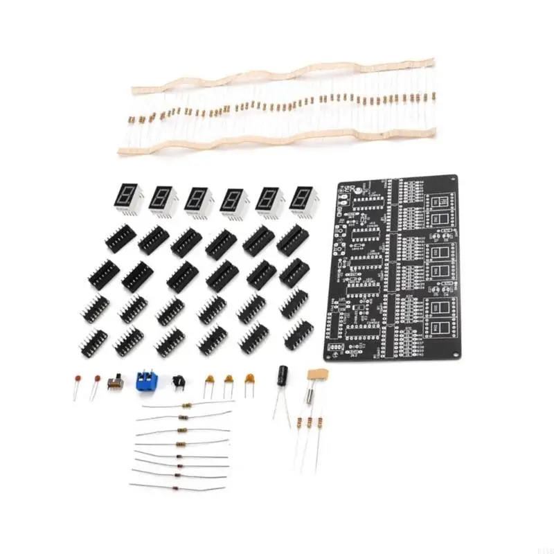 Фото E1YB Electronics Time Time Module DC4.5V-5,5V 6 цифр Dieer Clock для обучения №5
