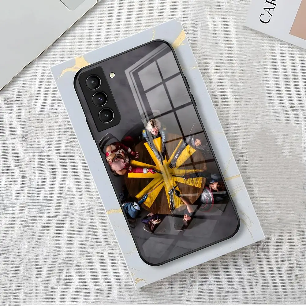 Чехол для телефона T-Thunderbolts Thunderball M-Melvins для Samsung A56 A36 A26 A16 A15 A25 A35 A55 A14 A34 A24 A54 Стеклянный чехол