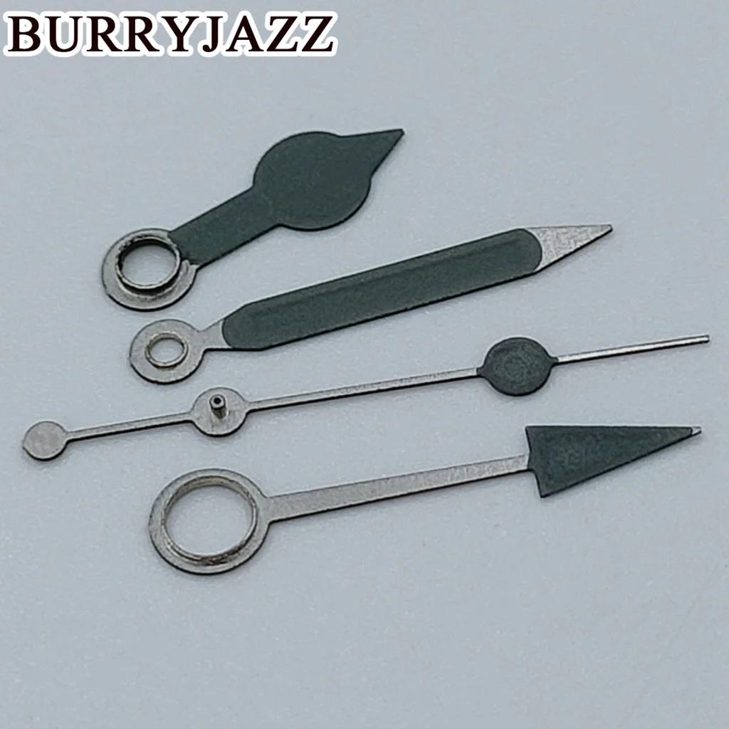 Часы BURRYJAZZ NH34 NH34A GMT, черныечерные, серые, зеленые светящиеся стрелки (art.: 3920cad3515cb) - 3920cad3515cb
