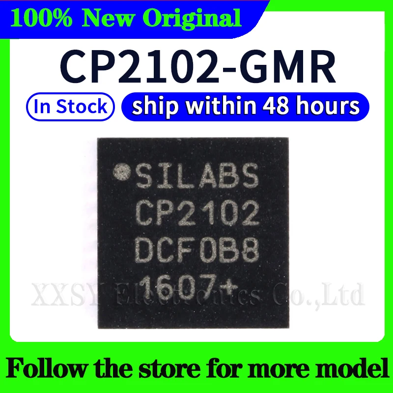 Фото CP2103-GMR CP2102-GMR CP2105-F01-GMR CP2112-F03-GM CP2110-F01-GM CP2104-F03-GM В наличии Доставка на 48 часов №3