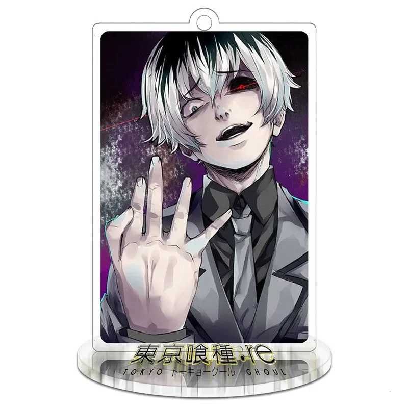 Фото Аниме Токийский Гуль RE Haise Ken Saiko Kuki Tooru акриловая модель куклы брелок экшн-фигурка из ПВХ фотоподвеска 9 см №2