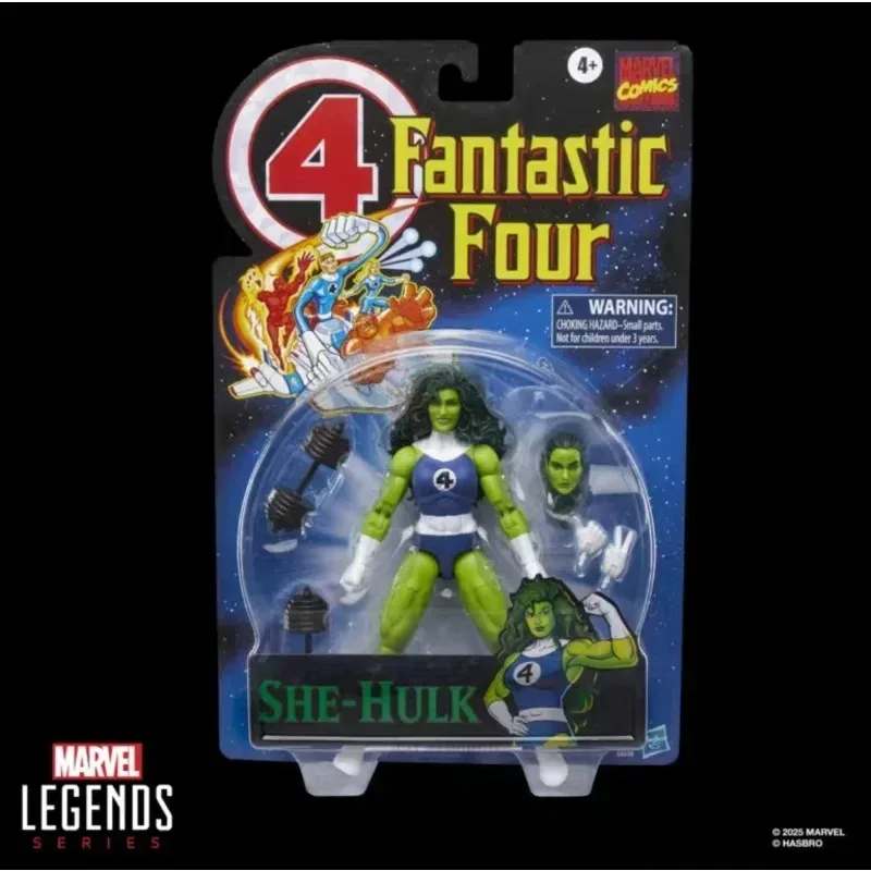 Новый оригинальный Hasbro Marvel Legends G0630 Fantastic Four She Hulk, экшн-фигурка, модель, коллекция, хобби, кукла, игрушки для мальчиков (art.: 3920d1de92fd3) - 3920d1de92fd3