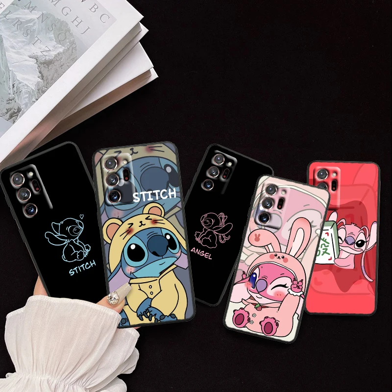 Стич Boojiboo, чехол с изображением любителей мультфильмов для Samsung Note 20 10 Ultra Plus A31 A14 A12 A70 A34 A25 A04 A05 A15 A24
