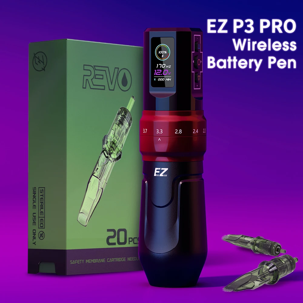 Картридж для тату-машинки EZ P3 Pro, 6 шт.