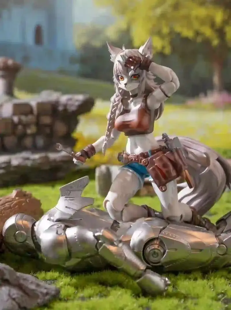 Фото Новинка в наличии Ladotoys Era-001 Liya-Alopex Fix Ver. Модель игрушки Коллекционные 1/12 Fox Beautiful Girl Mystic Land Furry Fandom Toys №5