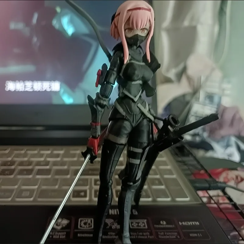 Фото В наличии Figma 621, самурай Falslander, экшн-фигурка, коллекция игрушек из ПВХ, аниме-фигурка, настольный орнамент, модель, подарки на день рождения №5