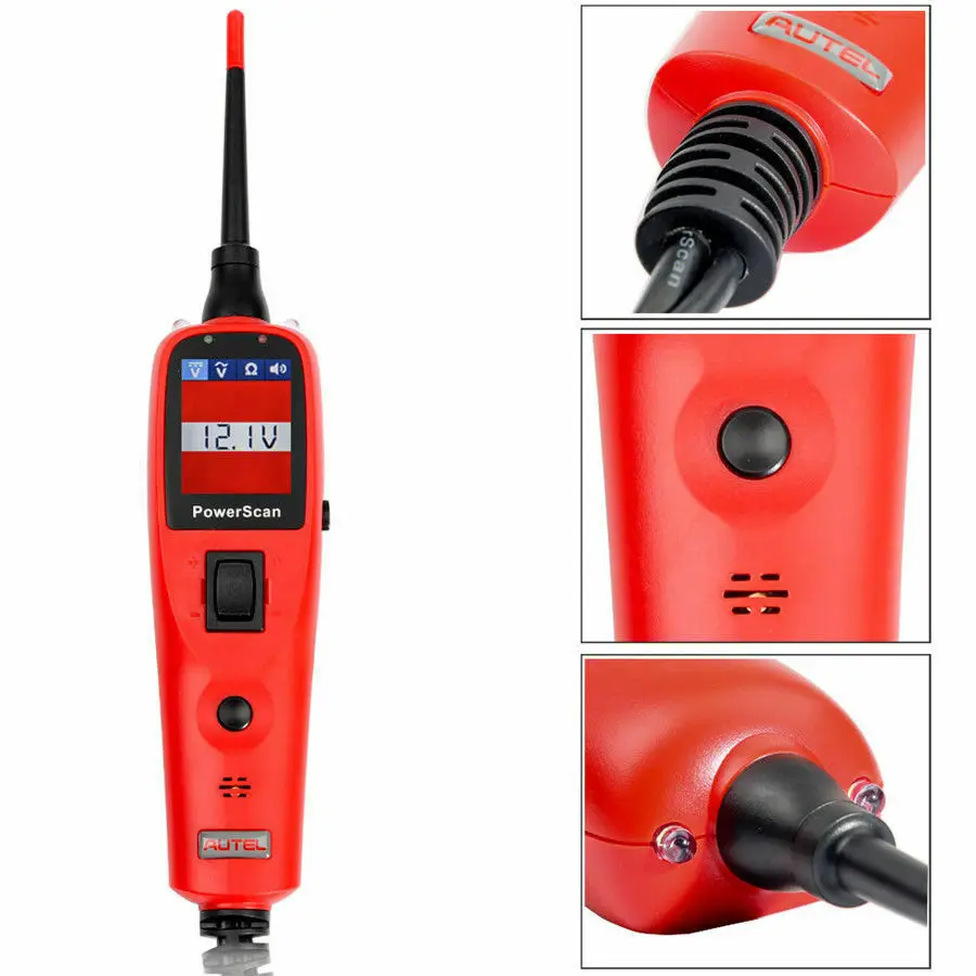 Фото Autel PowerScan PS100 автомобильный тестер электрической цепи, PS100 12 В 24 в датчик мощности BMS диагностический инструмент PK JDIAG P100 P200 №3