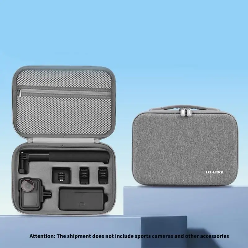 Фото Q6RC Travel Returing Case для Action 5 Professional Camera Portable Bag Sacdizer с компартментом для проверки №5