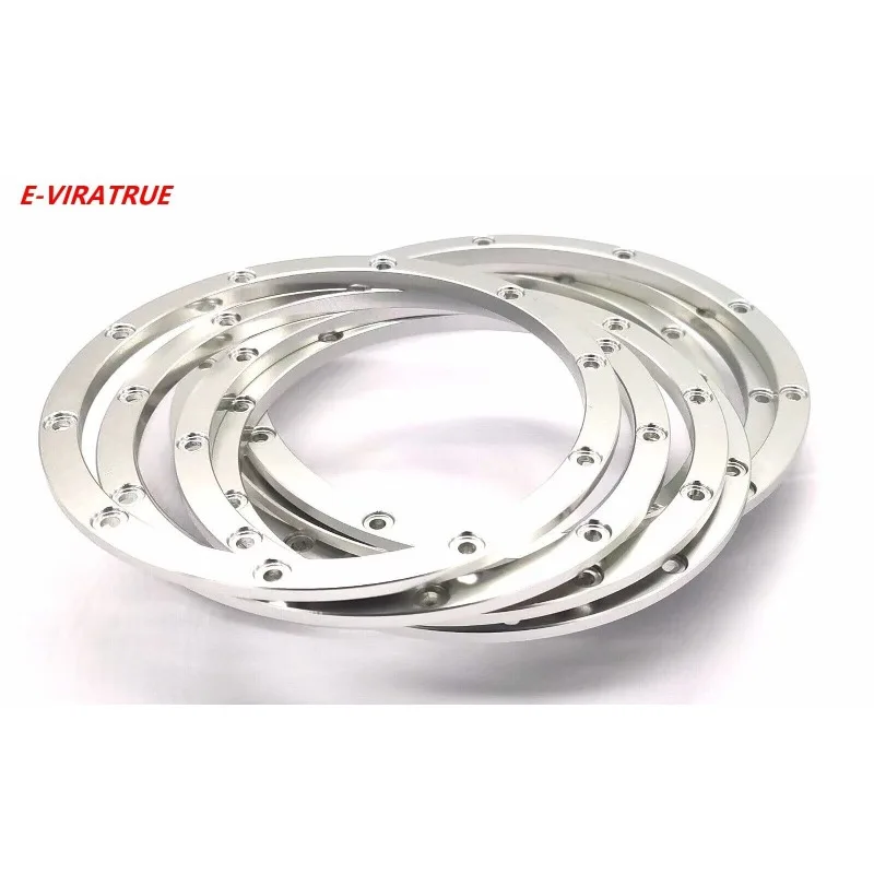 Фото Алюминиевое внешнее и внутреннее стопорное кольцо E-VIRATRUE для HPI BAJA 5B 1/5 (8 шт.) №2