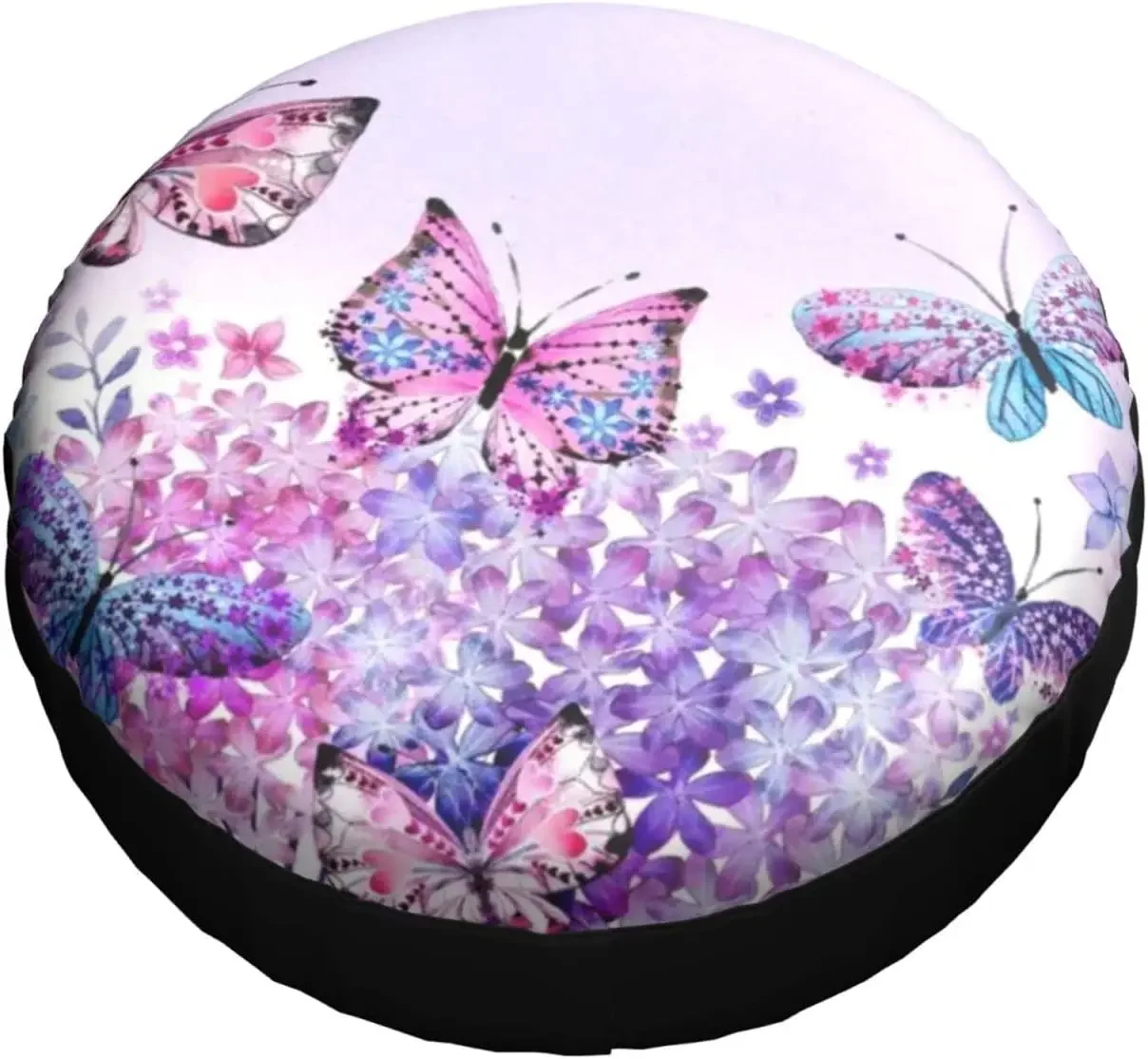 Фото Красивый pneu de pneu d'art violet, Protector de wheel для гоночного автомобиля, внедорожника №3