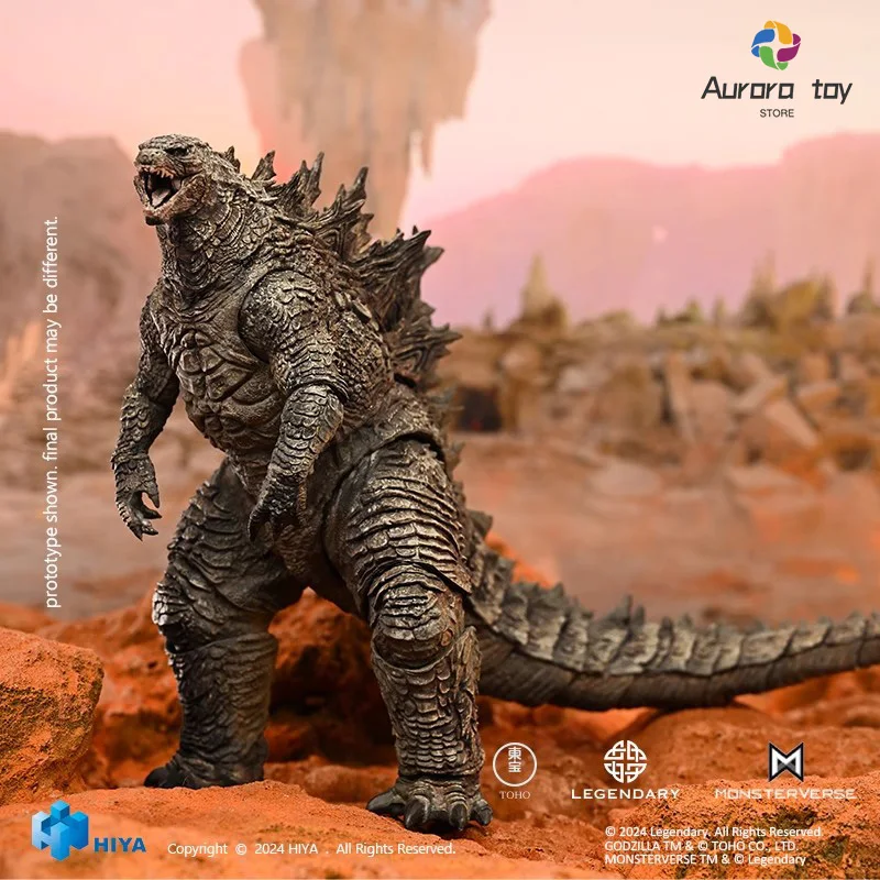 . 2024. Oryginalna figurka Hiya Godzilla Vs Kong. Nowa figurka Empire. Nowy przedmiot Godzilla i Kong. Kolekcjonerskie zabawki dla dzieci. Darmowy prezent