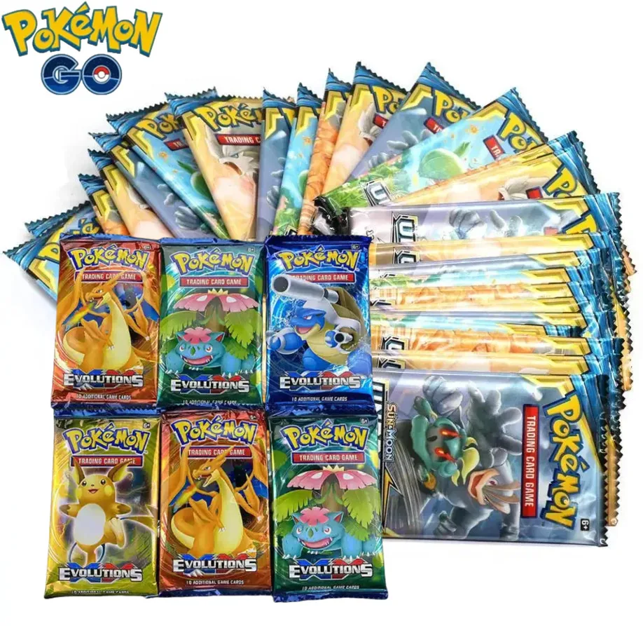 1/2 Сумка Pokemon Cards GX Tag Team Vmax EX Mega Energy сияющая Покемон карточная игра Carte Trading kids коллекционные карты Pokemon Card