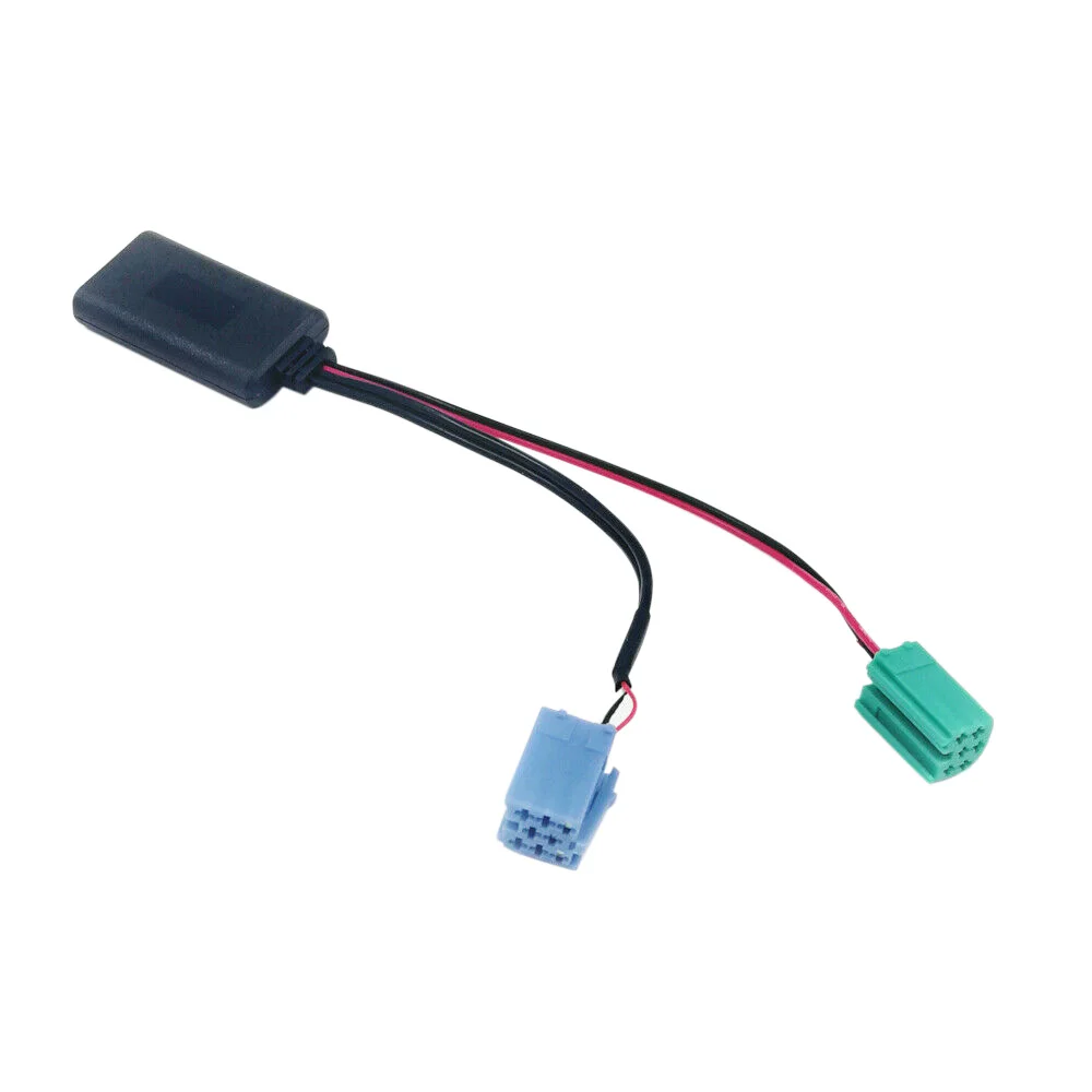 Фото Новейший автомобильный Радио зеленый разъем синий мини ISO 6Pin 8Pin разъем Bluetooth 5,0 Aux кабель адаптер для Renault радио обновленный список №4
