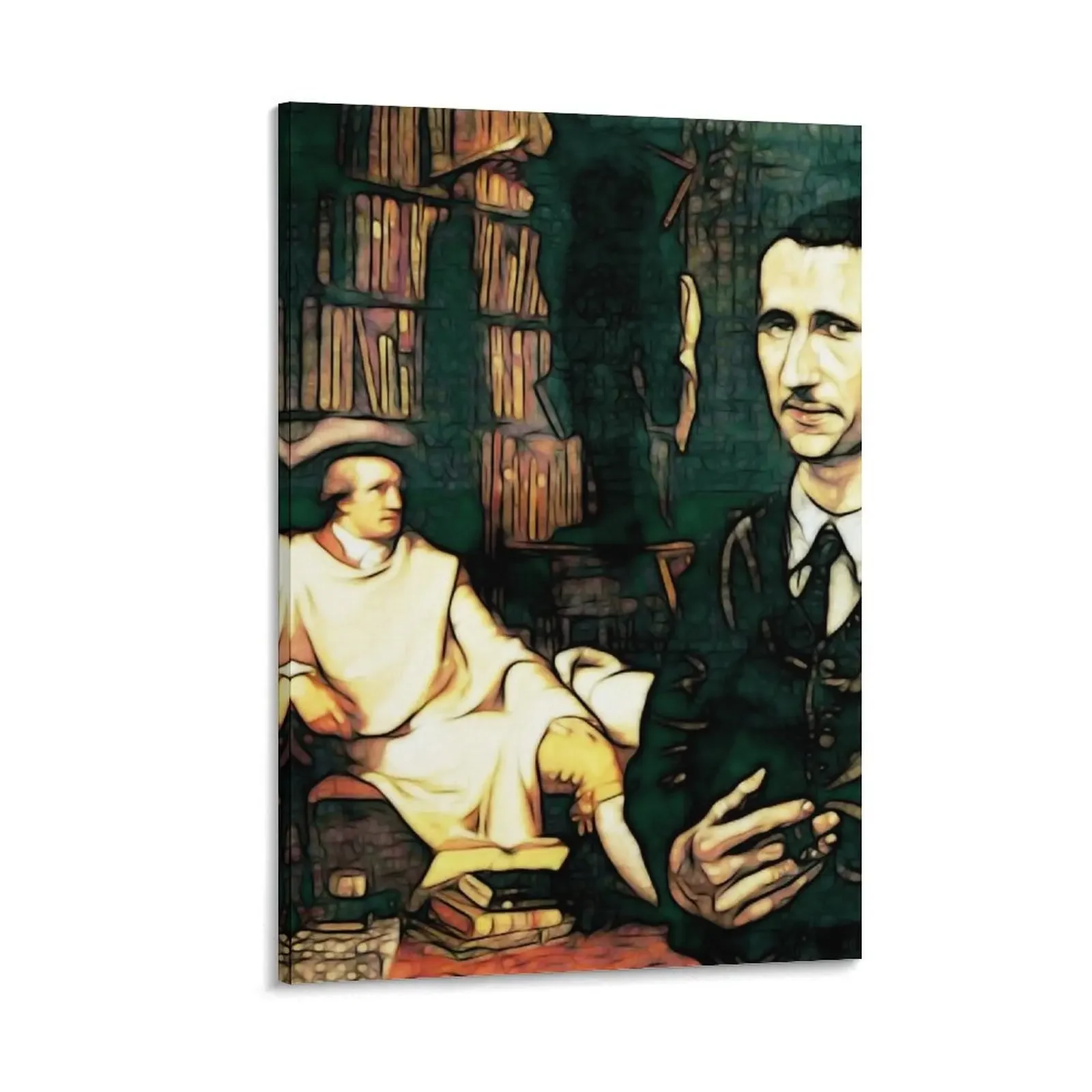Холщовая картина breзаписи и Goethe, Постер для украшения стен, декоративные картины для комнаты, настенное украшение для комнаты
