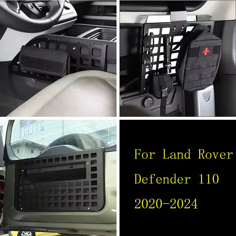 Для Land Rover Defender 110 2020-2024 Автомобильная многофункциональная багажная стойка из алюминиевого сплава Сумочка Аксессуары для модификации автомобиля