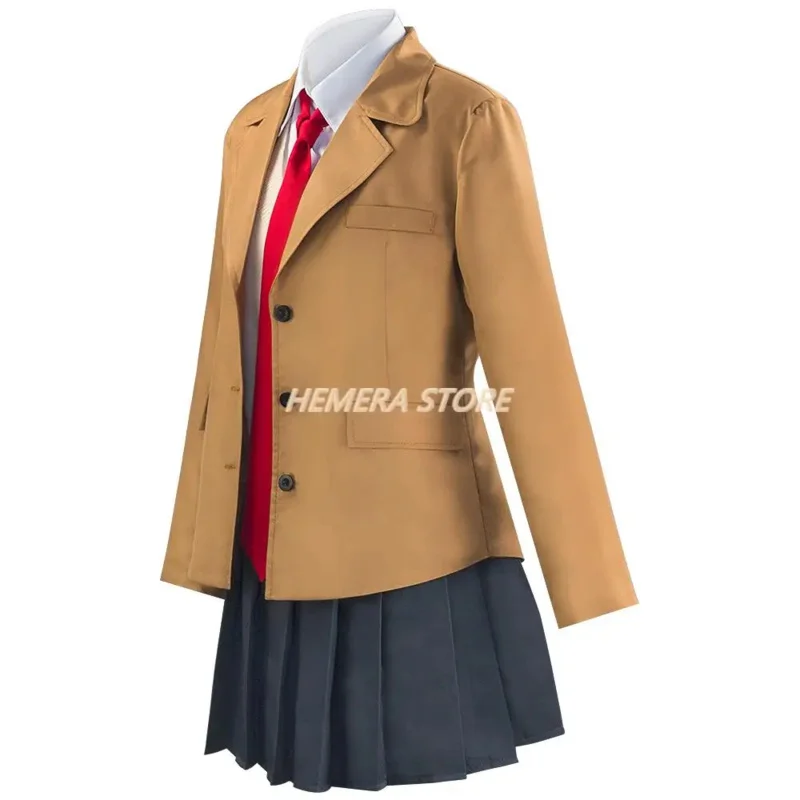 Фото Новинка 2025 года Sakurajima Mai Rascal Does Not Dream Of Bunny Girl Senpai, аниме, карнавальный костюм, парик, школьная форма JK, Хэллоуин, Рол ❤ ❤ dd №3