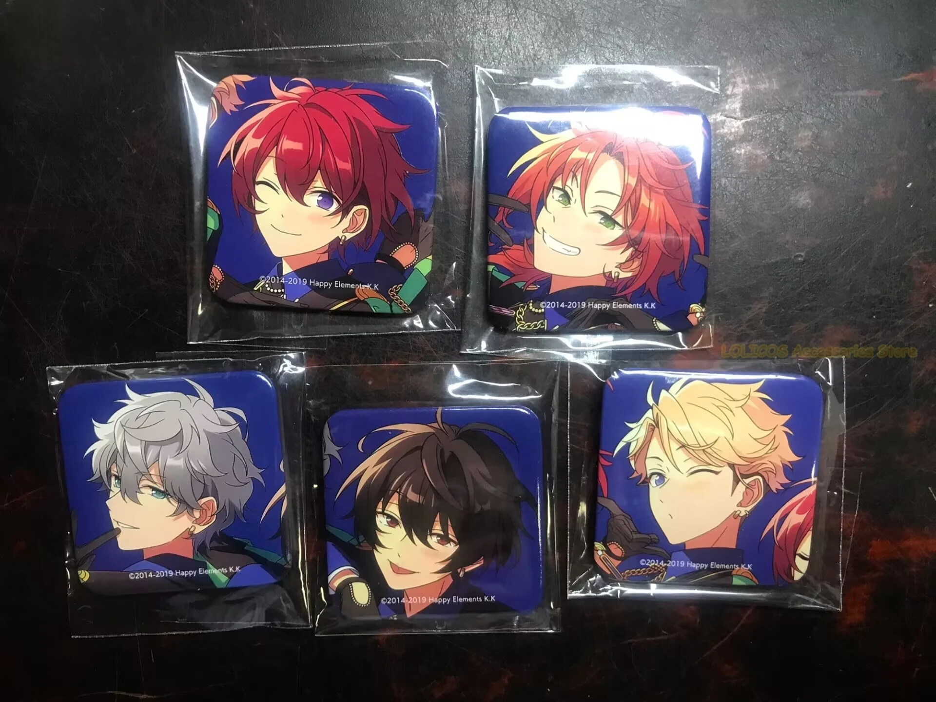 Значок игрового ансамбля со звездами, булавка Suou Tsukasa Tsukinaga Leo Sena Izumi Sakuma Ritsu, карнавальный костюм SPTE, жесть, брошь, реквизит, подарок (art.: 3920cf887bfd3) - 3920cf887bfd3