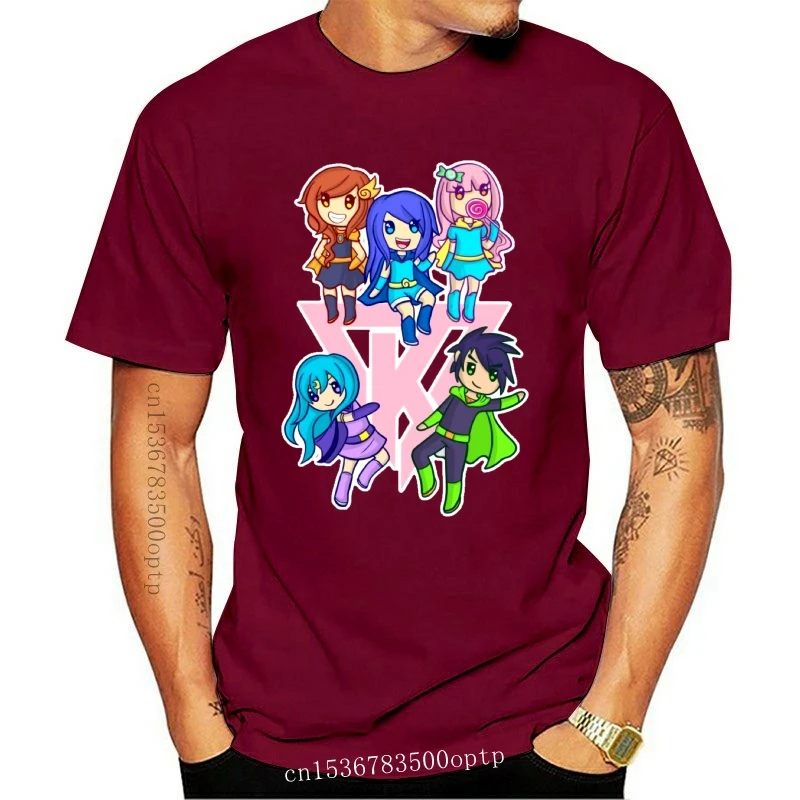 Фото Футболка Funneh и Krew розовая футболка Its Funneh футболка funneh merch stampylonghead funneh krew funneh торт draco funneh 5616A №1