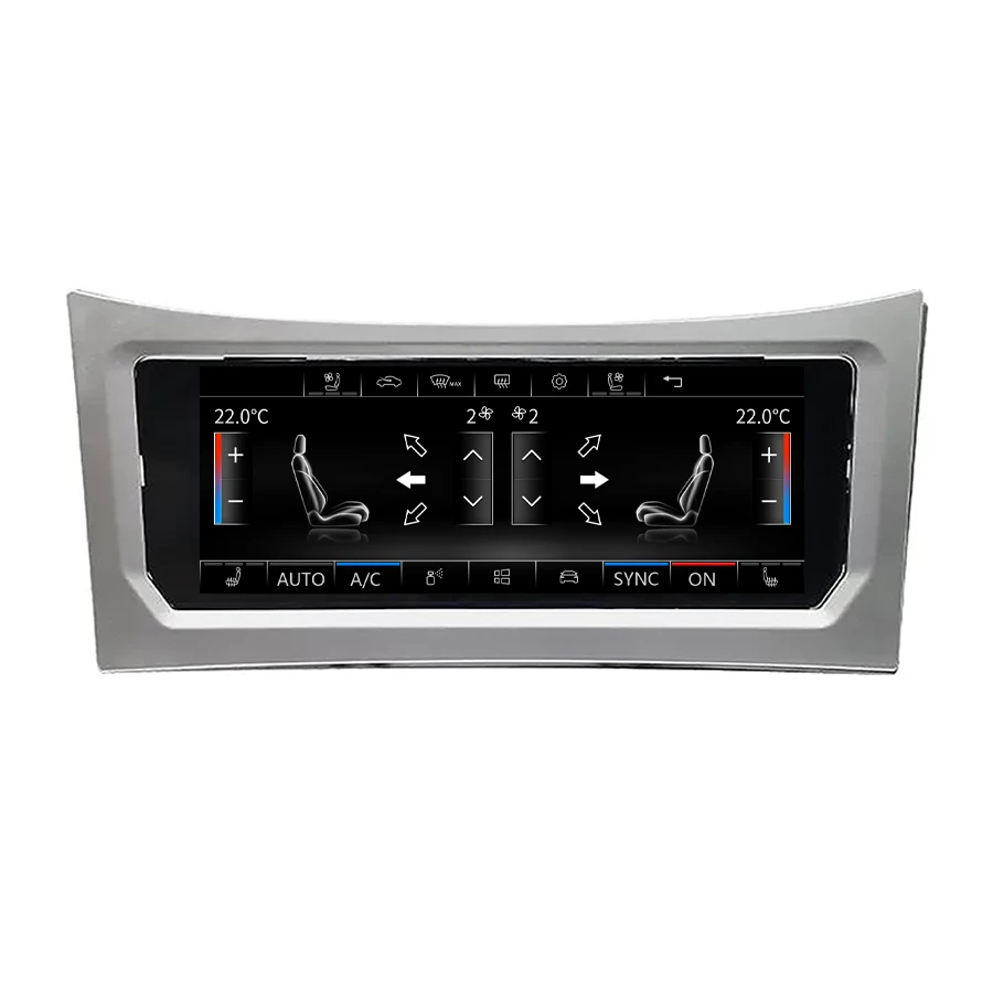 Для VW Golf 6 7 Tiguan Passat B7 B8 CC вариант кондиционера цифровой обогреватель кондиционера панель сенсорный экран 6,9 дюйма (art.: 3920ce4b1d9d2) - 3920ce4b1d9d2
