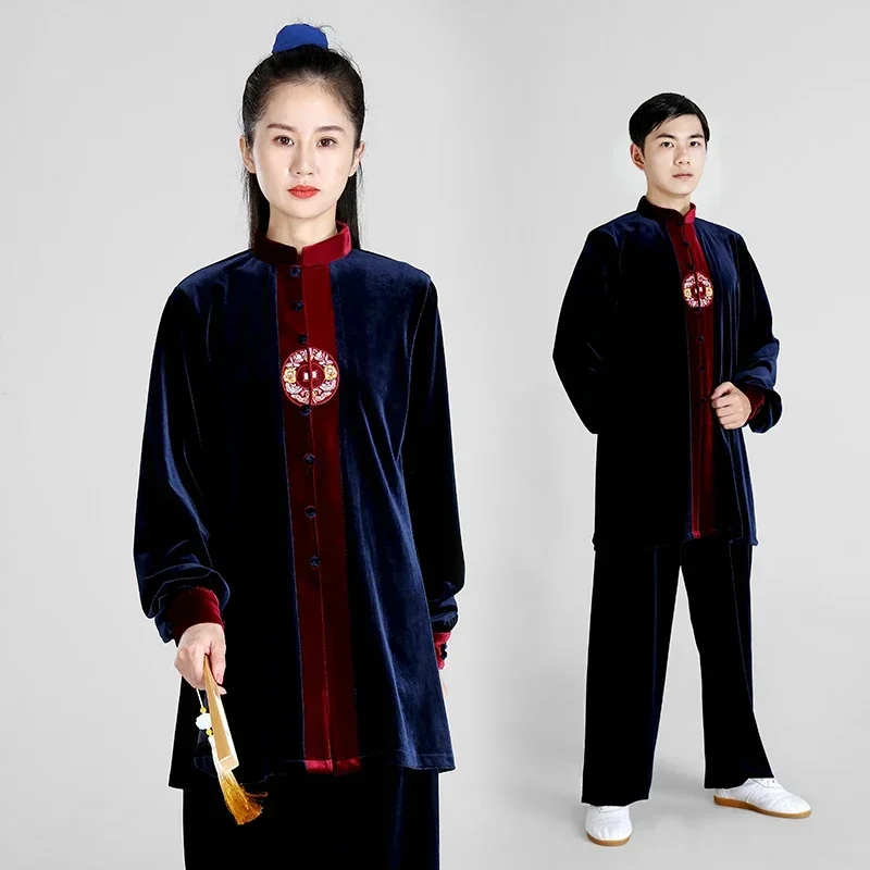 Winter Thicken Tai Chi Clothes Women Wushu Clothes Kung Fu Competition Clothes Martial Art Uniform Wrinkle Free Спортивная одежда