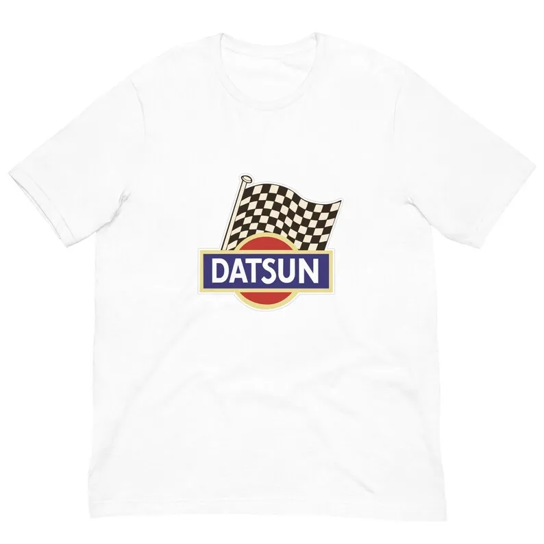 Классическая футболка Datsun Racing-Винтажная футболка с графическим принтом для любителей автомобилей-JDM, японский, гоночный